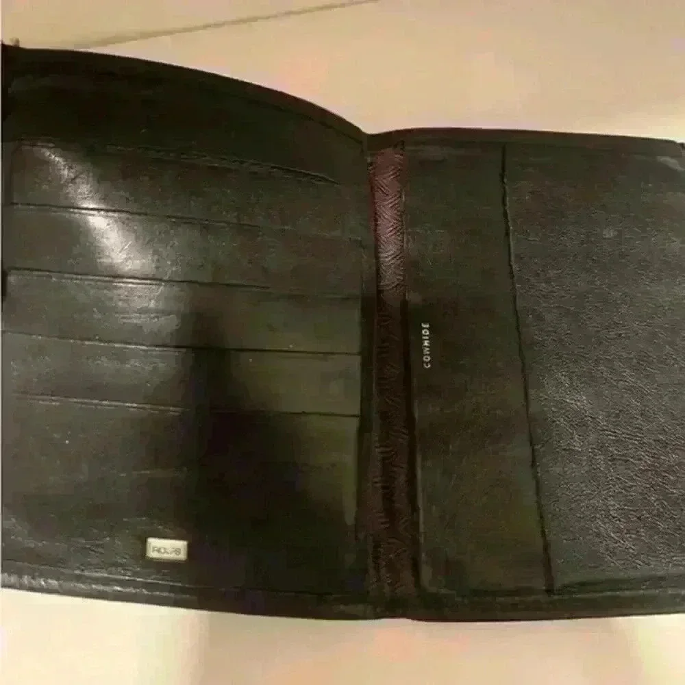 Rolf's Leather Men's‎ Cowhide Wallet CC Slots,Good Condition Pre Owned